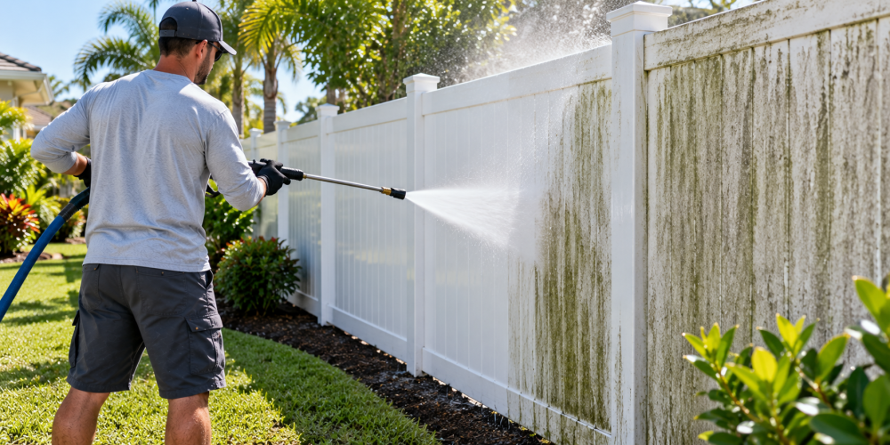 Fence Power Washing Services