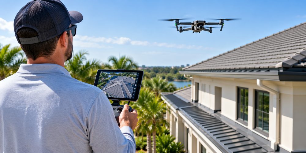 Inspection with drone